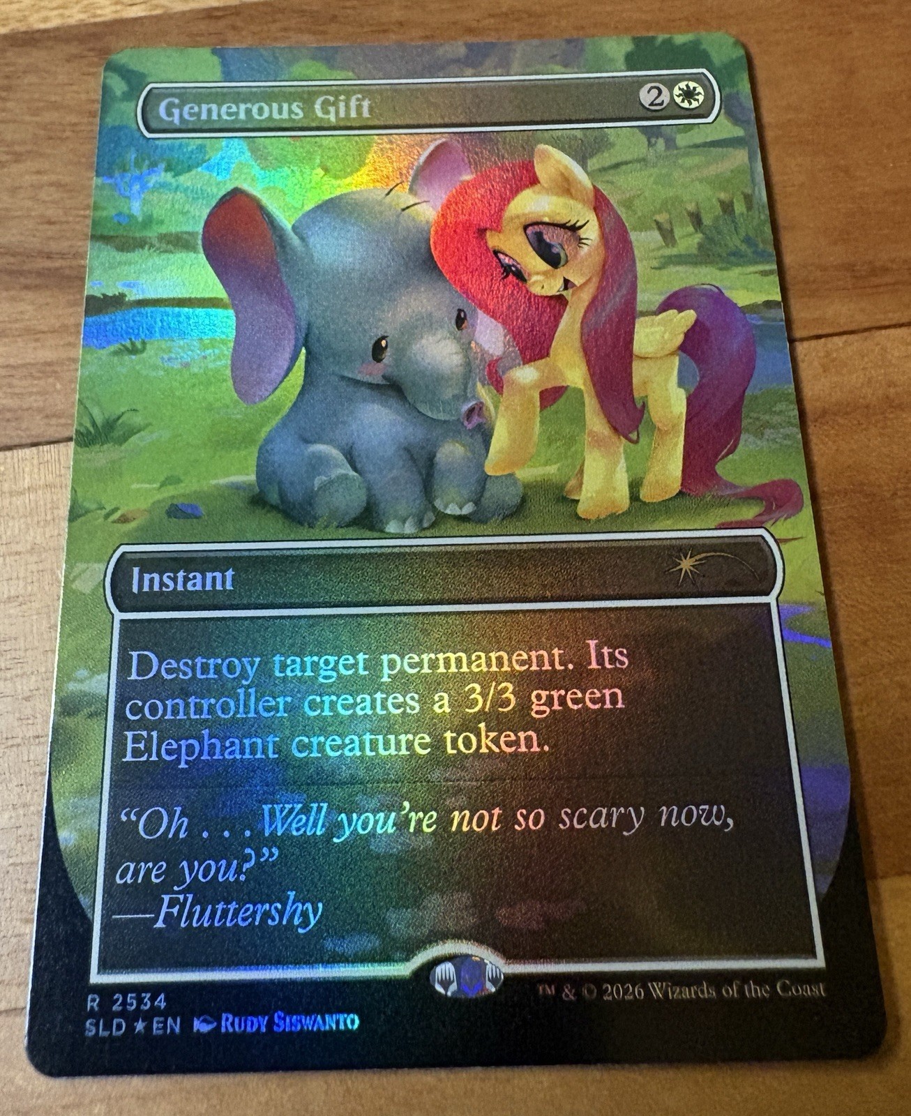 🌟 Generous Gift FOIL My Little Pony 🐴 Secret Lair MTG 🌟