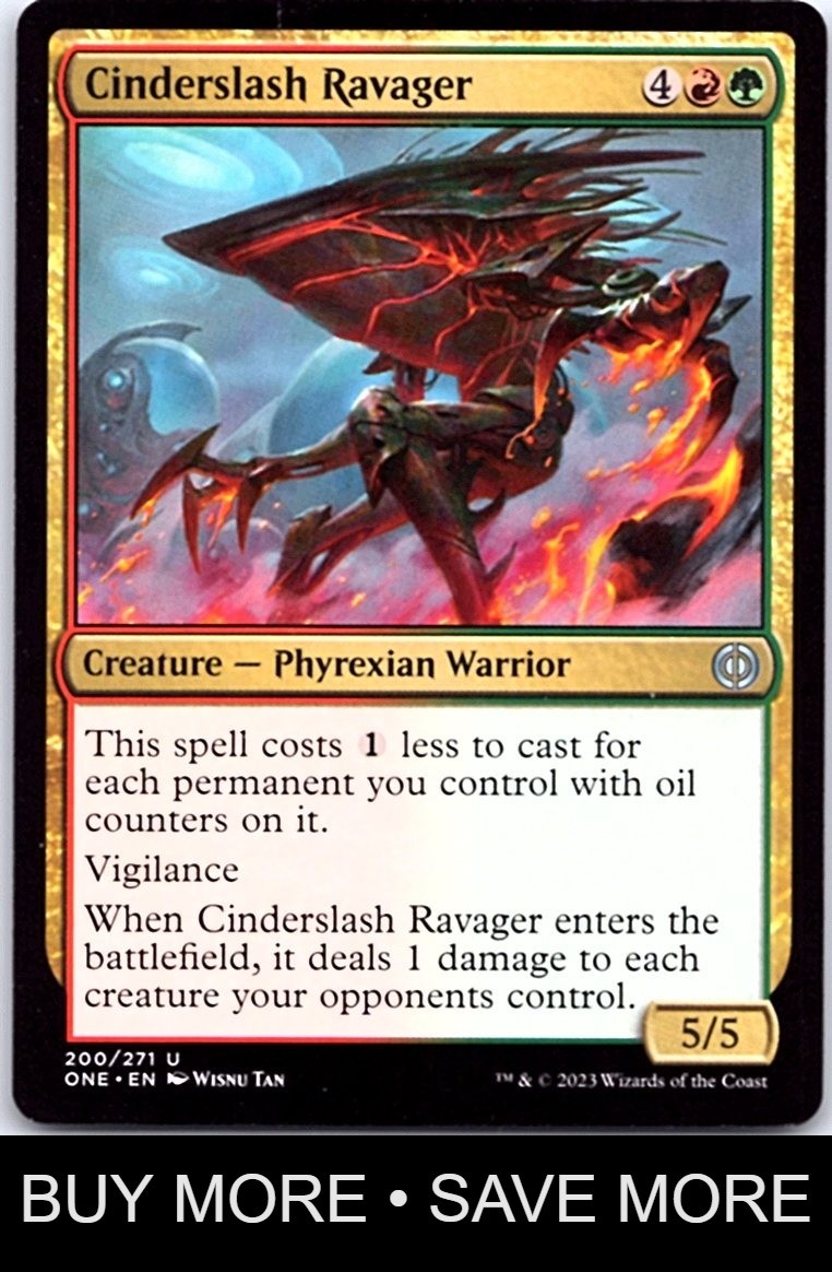 Cinderslash Ravager 200 Phyrexia: All Will Be One Tan
