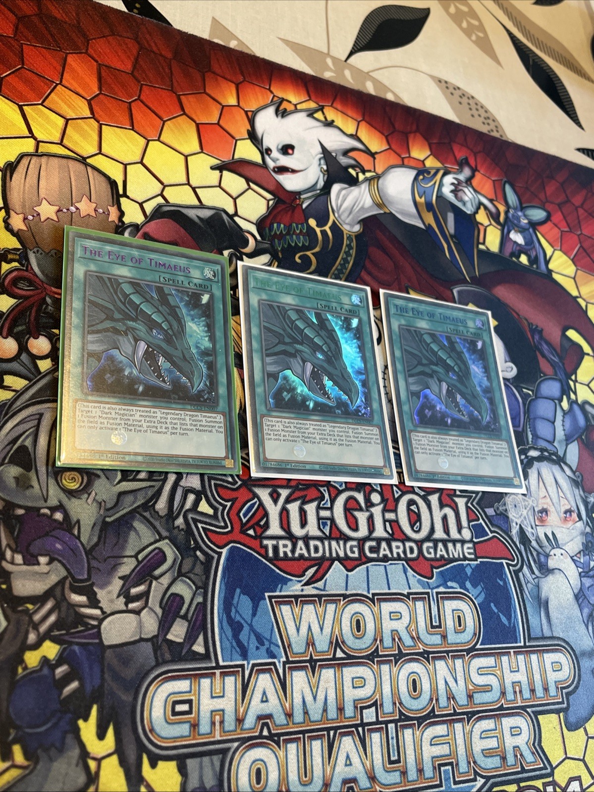 Yu Gi Oh THE EYE OF TIME CARD DLCS-FR007 1st Edition New English (One Card)