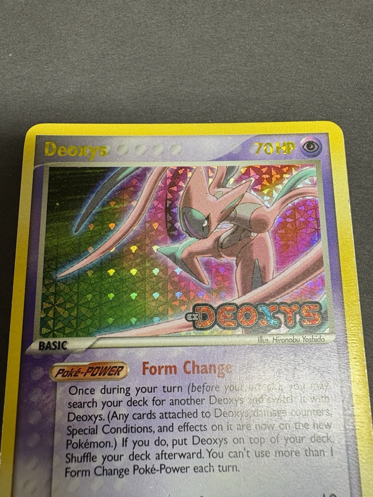Pokemon Deoxys (Attack Forme) 17/107 Deoxys Set Rare Reverse Holo 70 HP EN