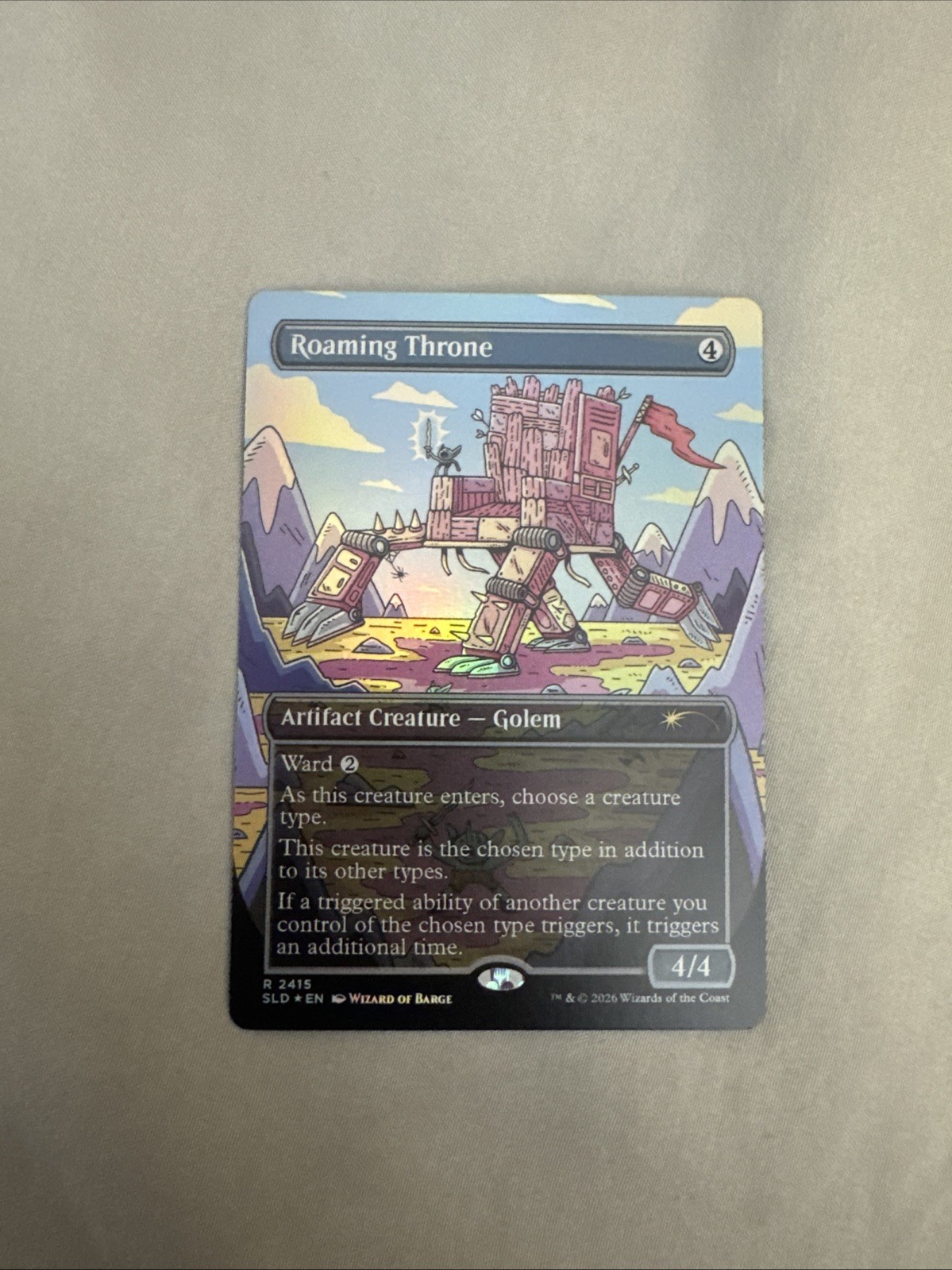 Roaming Throne Secret Lair Drop Foil