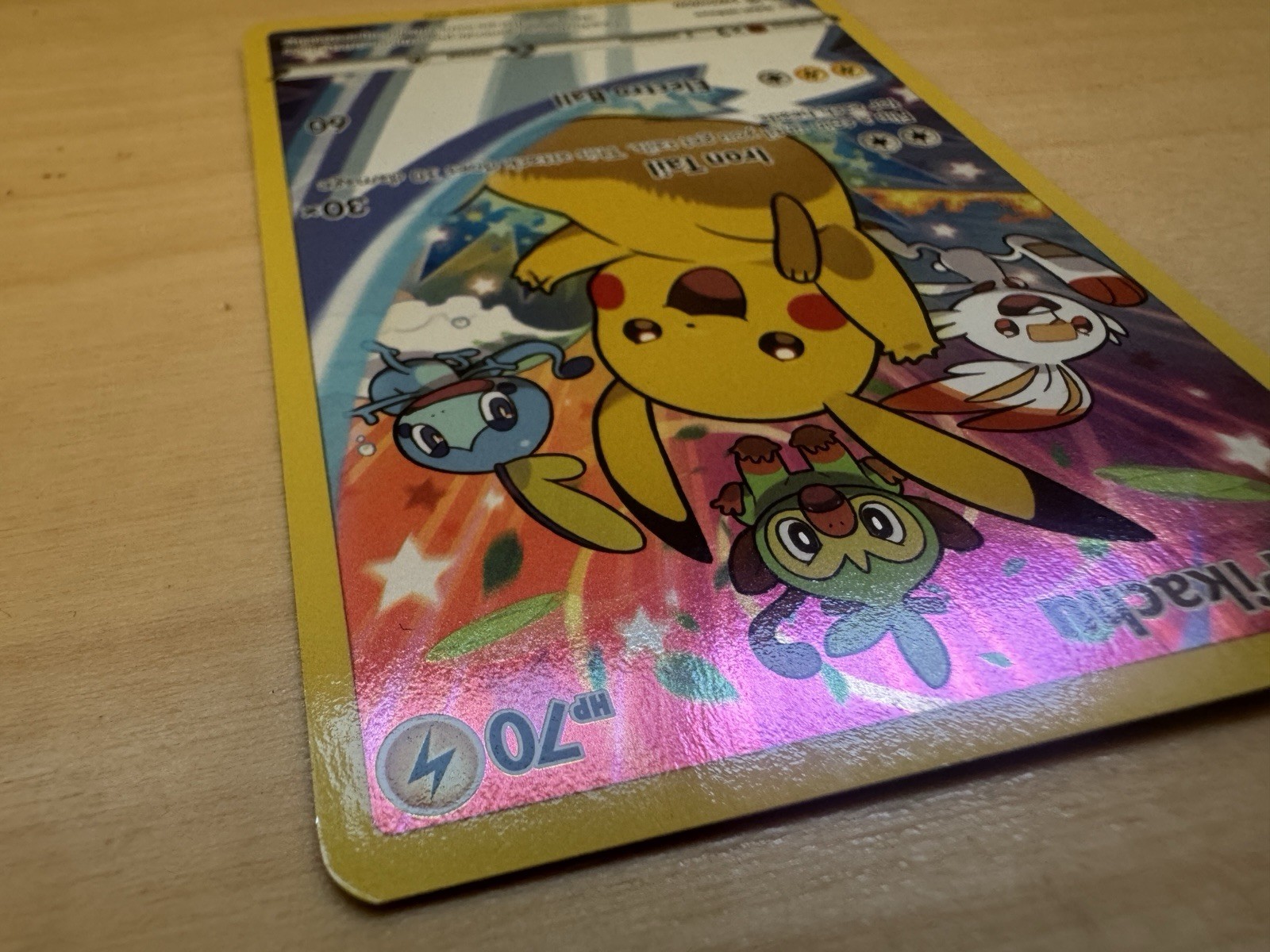 FULL ART Pikachu ULTRA RARE Pokemon Promo SWSH020 Shield Sword Starter NM