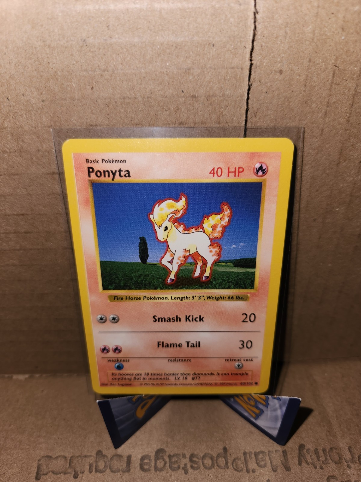 Ponyta 060/102 Base Set (Shadowless) Regular