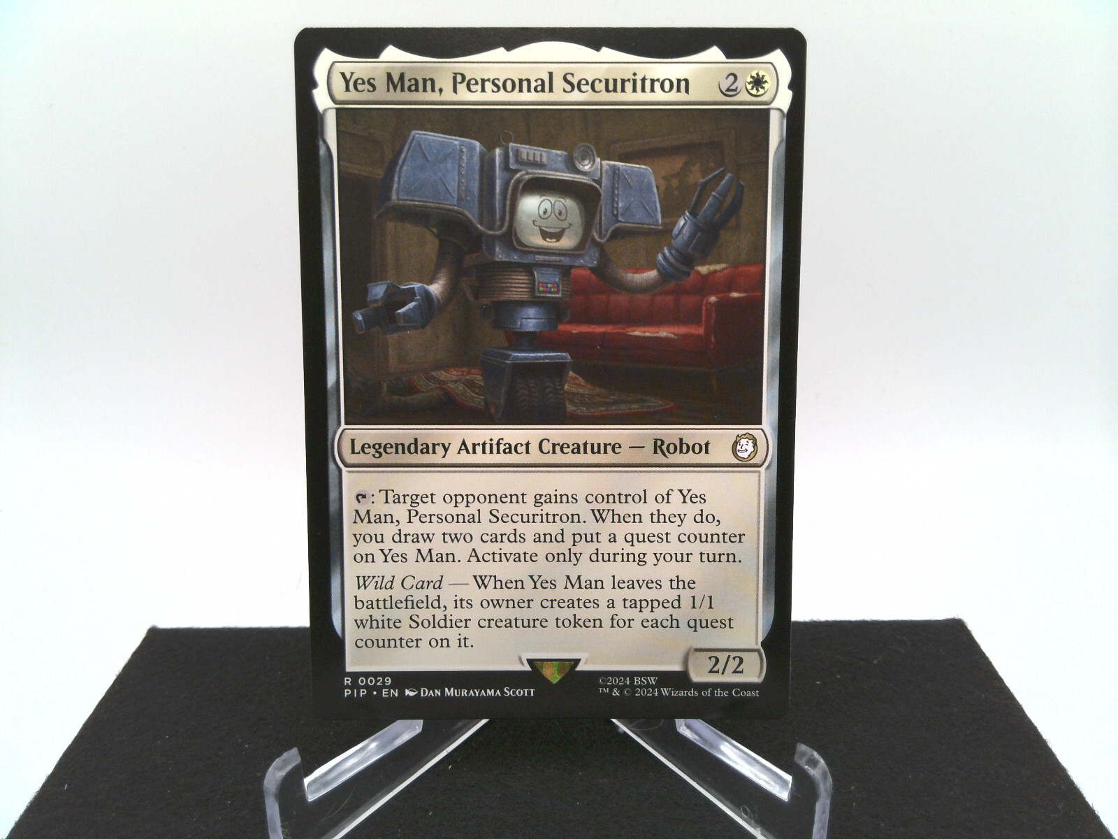 Yes Man, Personal Securitron 0029 UB: Fallout PIP MTG Magic