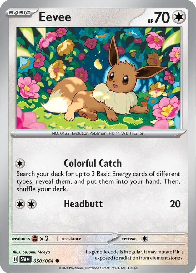 Pokemon Eevee (50/99) Shrouded Fable LP