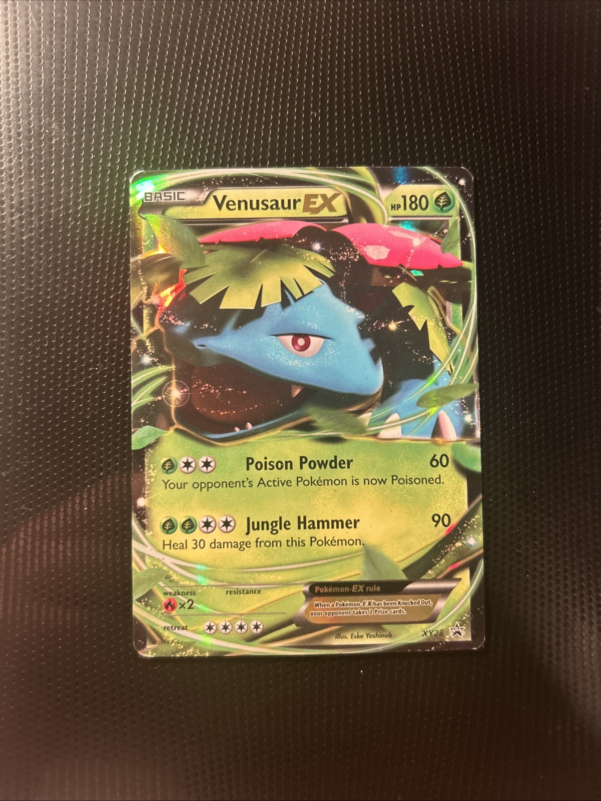 Pokémon Venusaur EX Promo Holo XY XY28 180 HP Pokémon TCG Card
