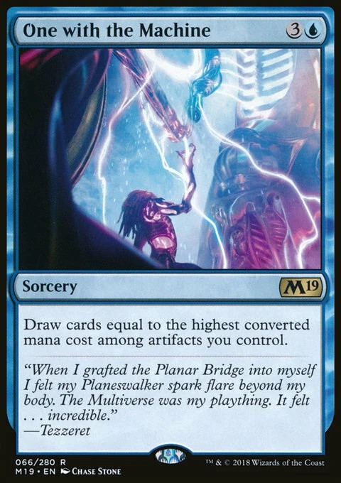 Magic the Gathering MTG One with the Machine (66) Core Set 2019 LP