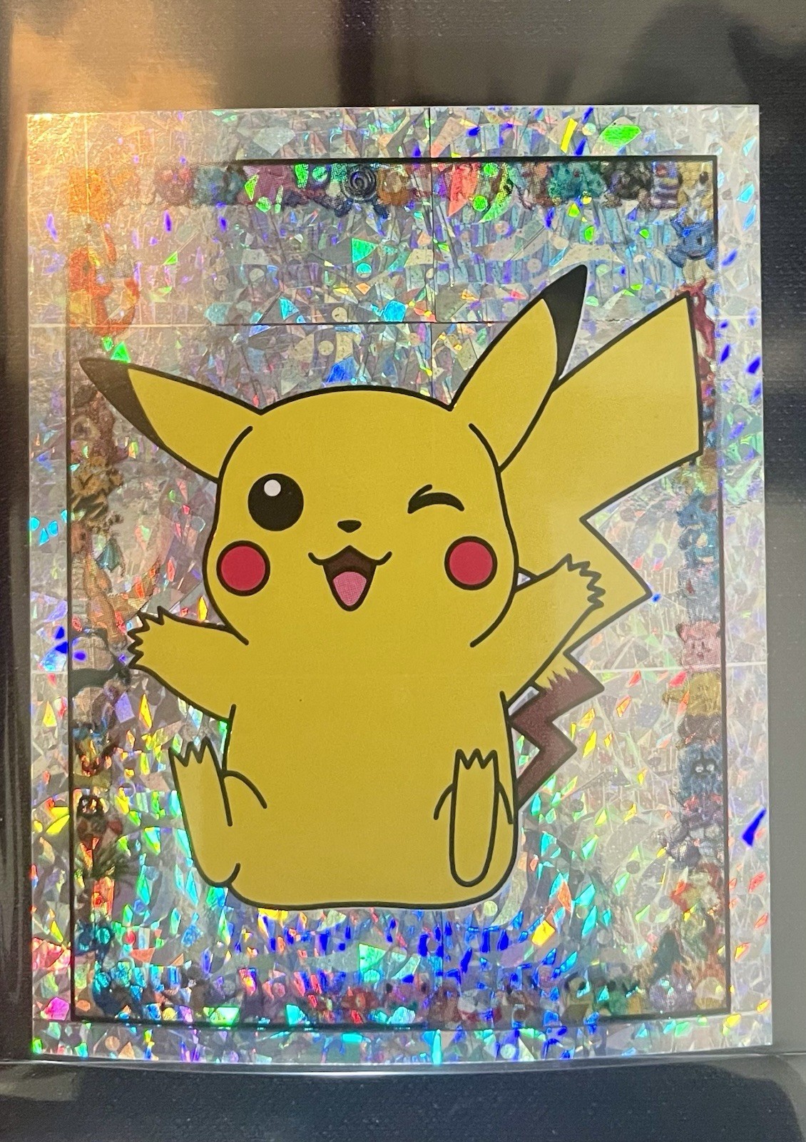 1999 Topps Merlin Pokémon Shiny Holo Holographic Sticker 1-36 Set – Pikachu