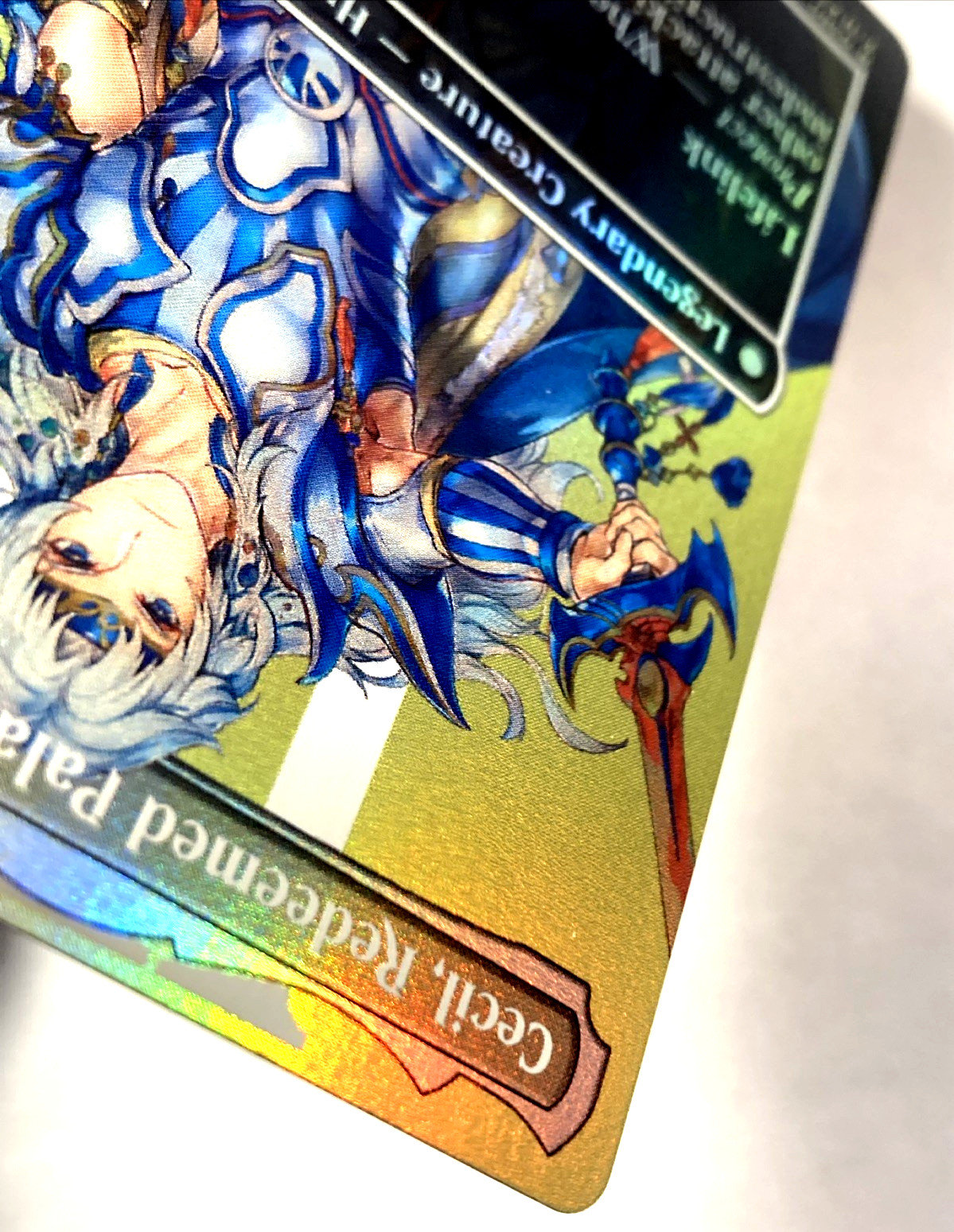 MTG Cecil, Dark Knight (Borderless Foil) Final Fantasy 380 FFIV FF4 NM
