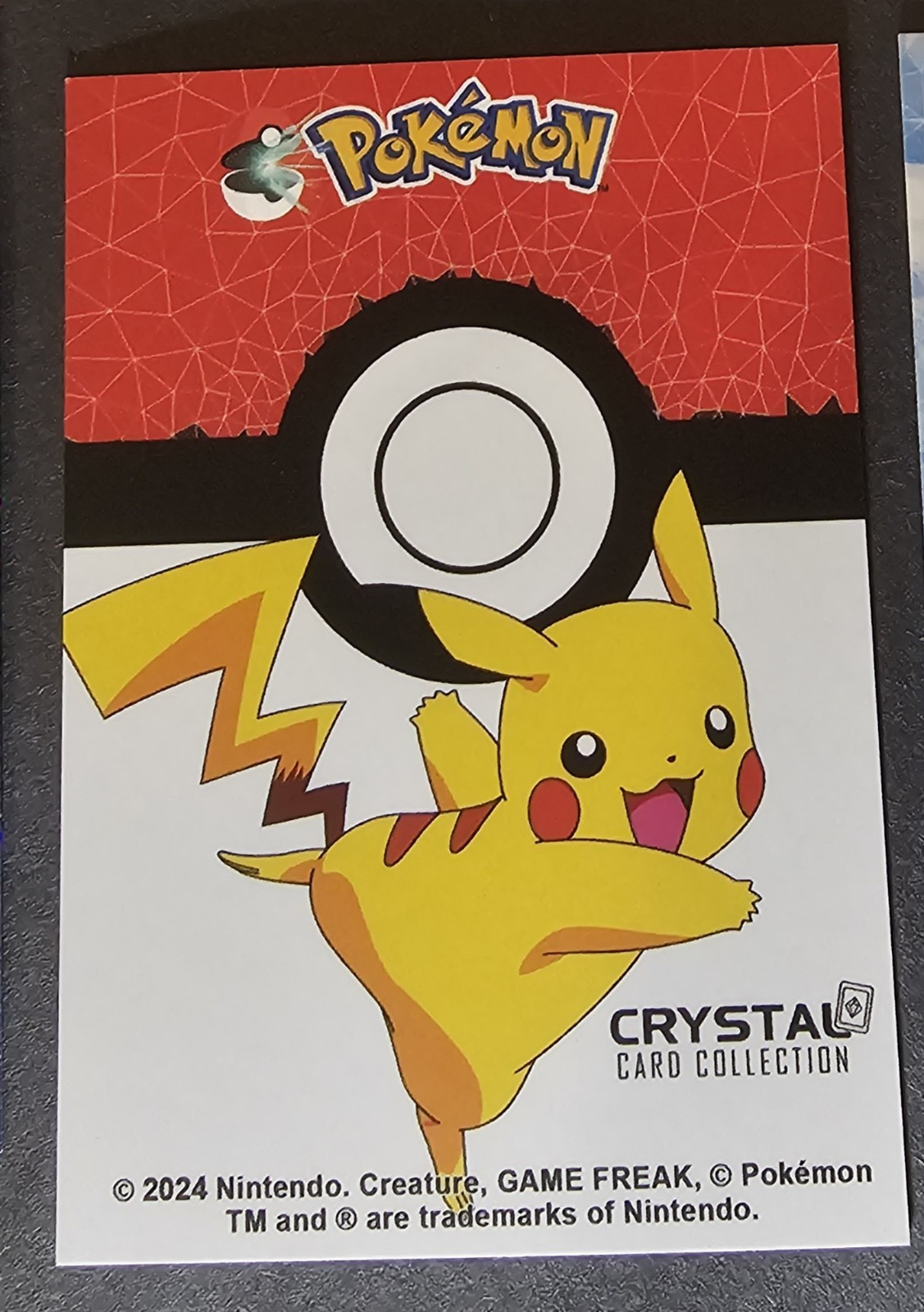LAPRAS – POKEMON CRYSTAL CARD COLLECTION CRACKED ICE HOLO