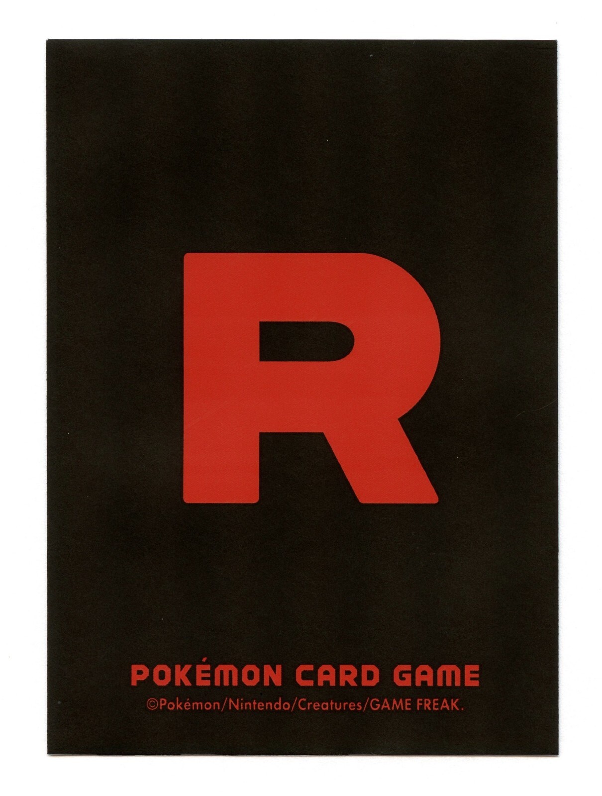 Premium Matte Team Rocket Pro Individual Card Sleeve Pokemon Japan Original