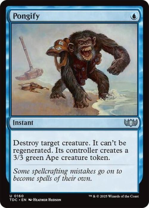 Pongify – Near Mint MTG Commander: Tarkir: Dragonstorm