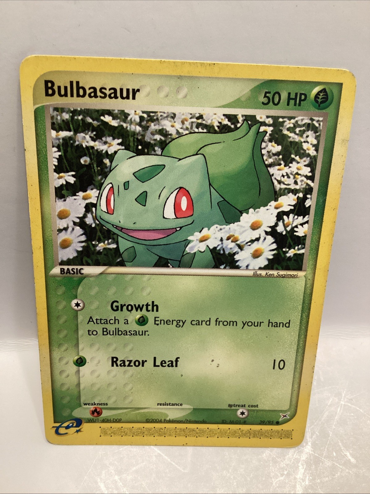 Bulbasaur Team Magma vs Team Aqua Common Regular 50 HP 39/95 English