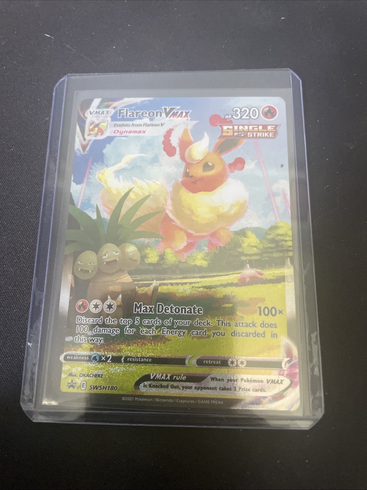 Flareon VMAX SWSH180 SWSH: Sword & Shield Promo Cards Holo