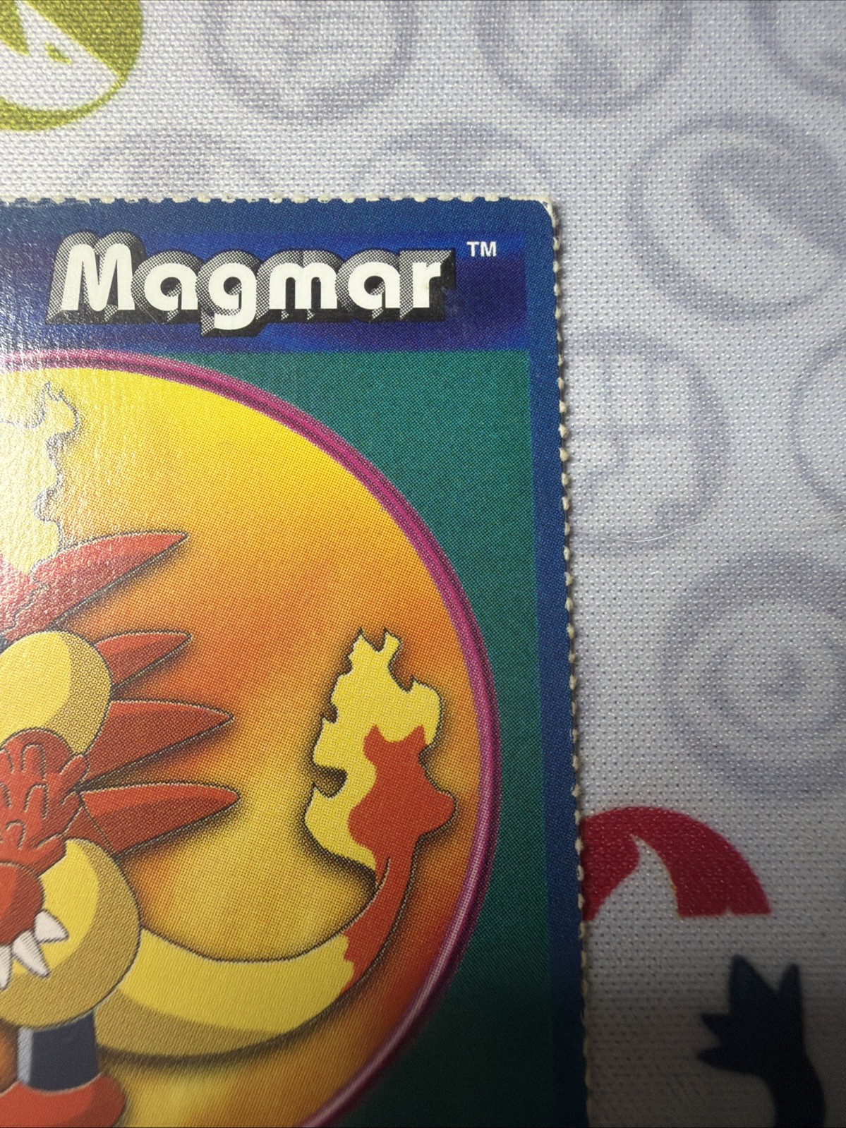 Magmar #126 – 1999 PokeTrivia Pokemon Mewtwo Strikes Back Burger King Card HP