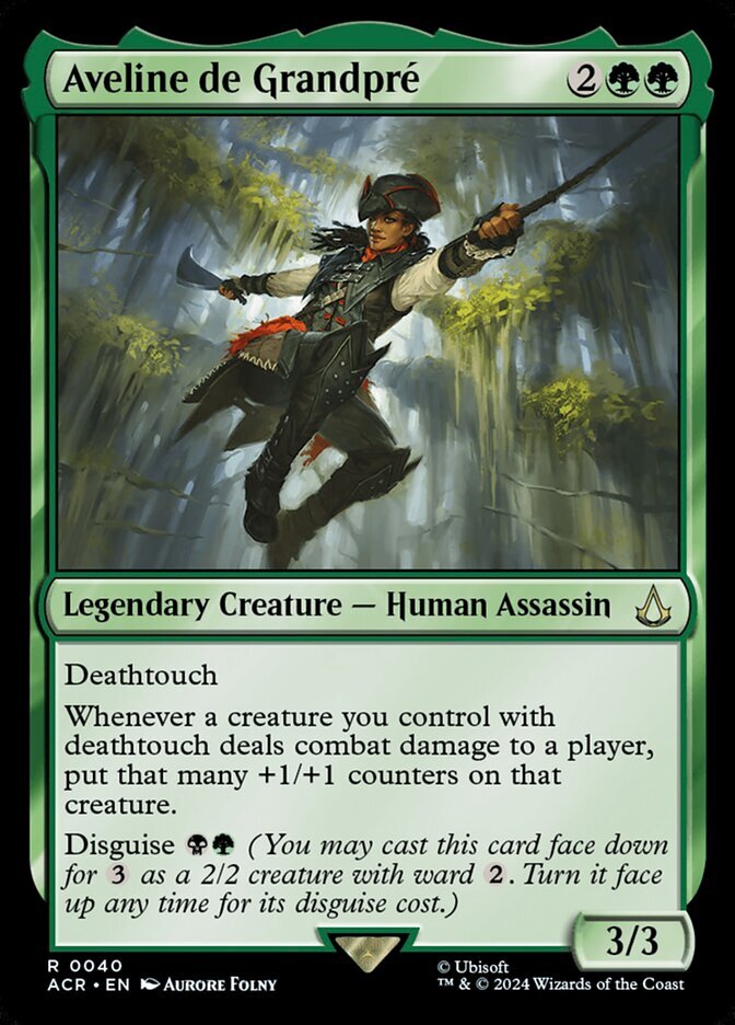 MTG Assassin’s Creed *FOIL* R Aveline de Grandpre #0040