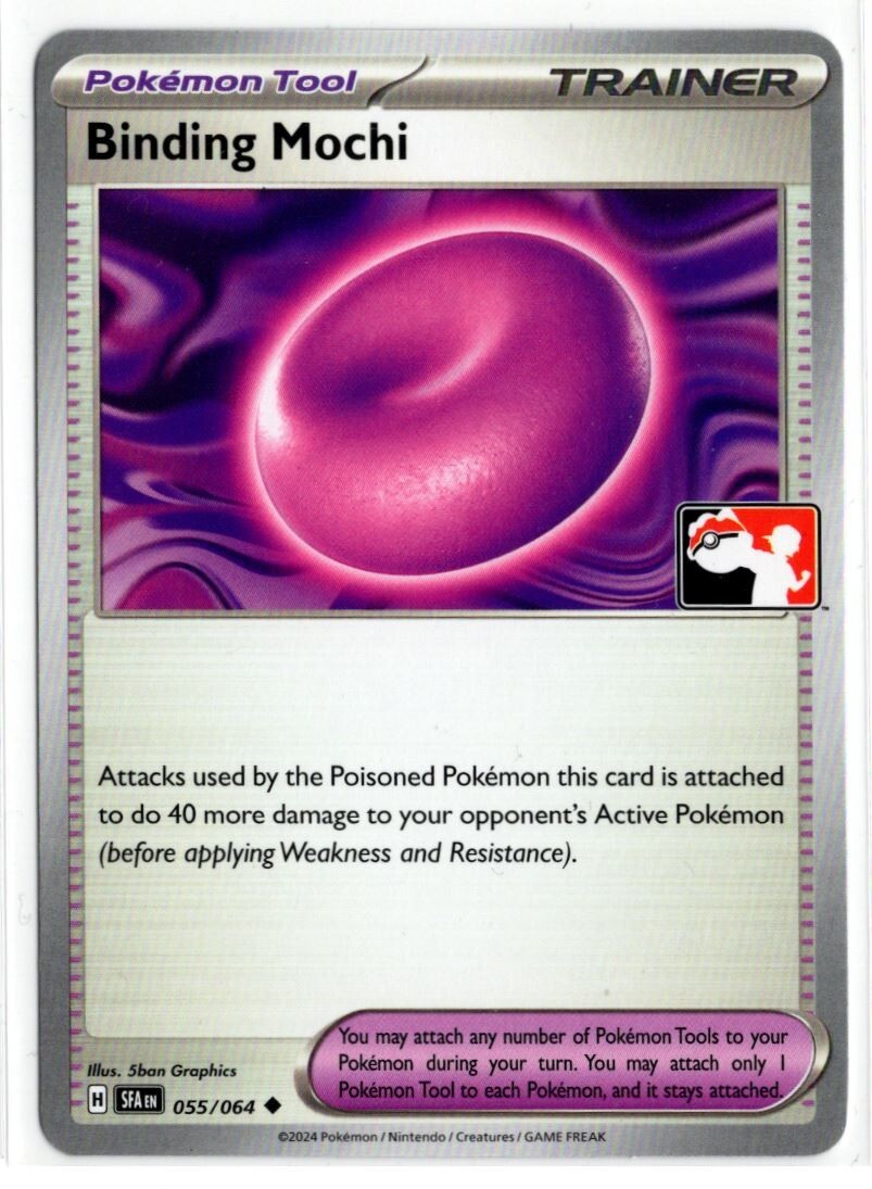 Play! Pokemon Prize Pack 6 Shrouded Fable 055/064 Binding Mochi