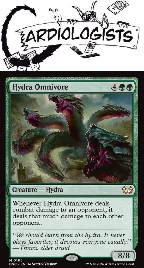 Hydra Omnivore | Magic the Gathering MTG | Duskmourn Commander DSC | NM