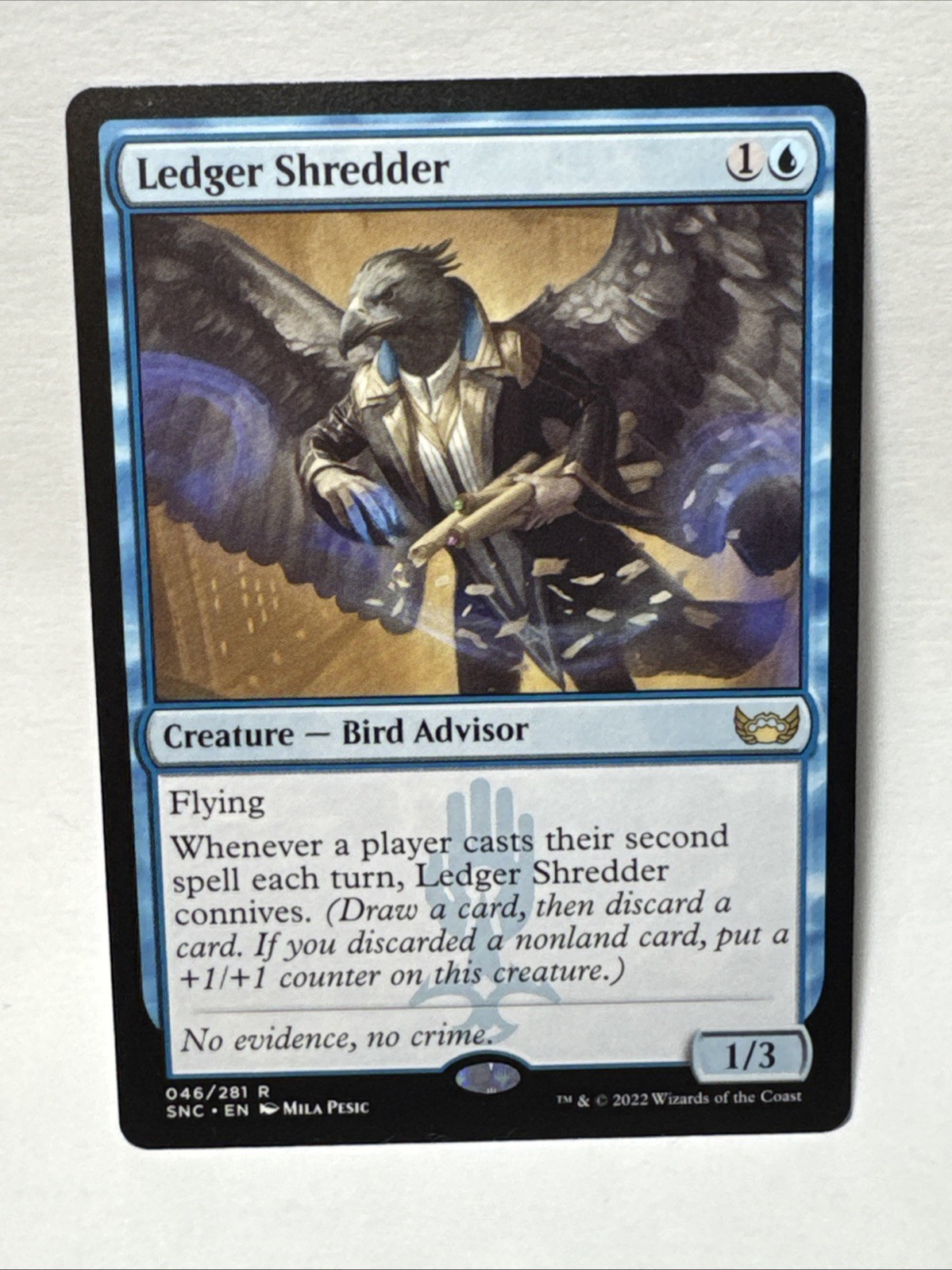 Ledger Shredder Streets of New Capenna Regular, Rare, 046