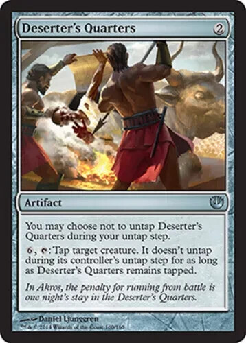 Deserter’s Quarters – Foil #160/165 (NM) Journey into Nyx Magic MTG