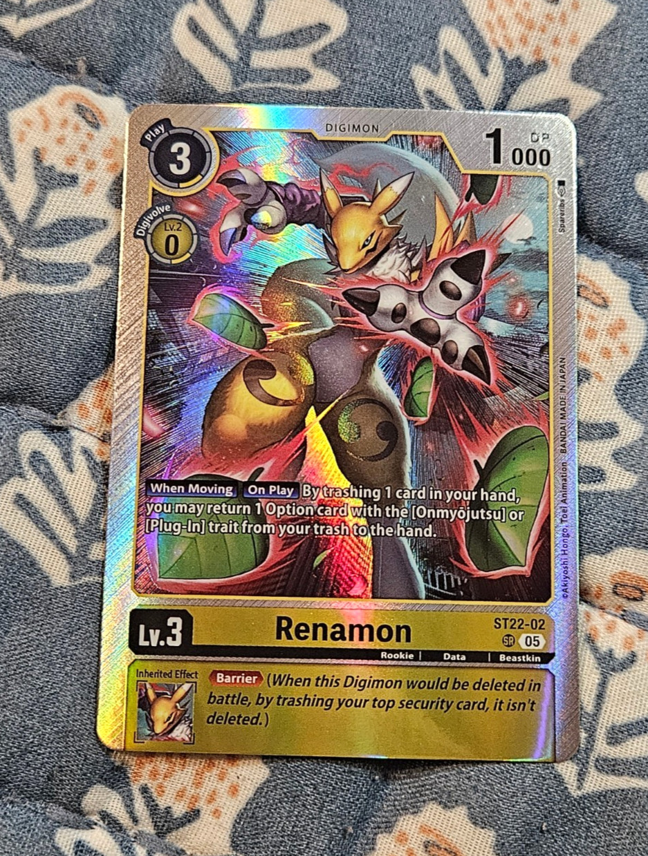 Renamon – ST22-02 Amethyst Mandala Digimon