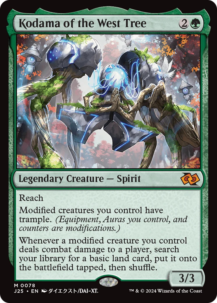 MTG Kodama of the West Tree (Anime) [Foundations Jumpstart] Near Mint Magic