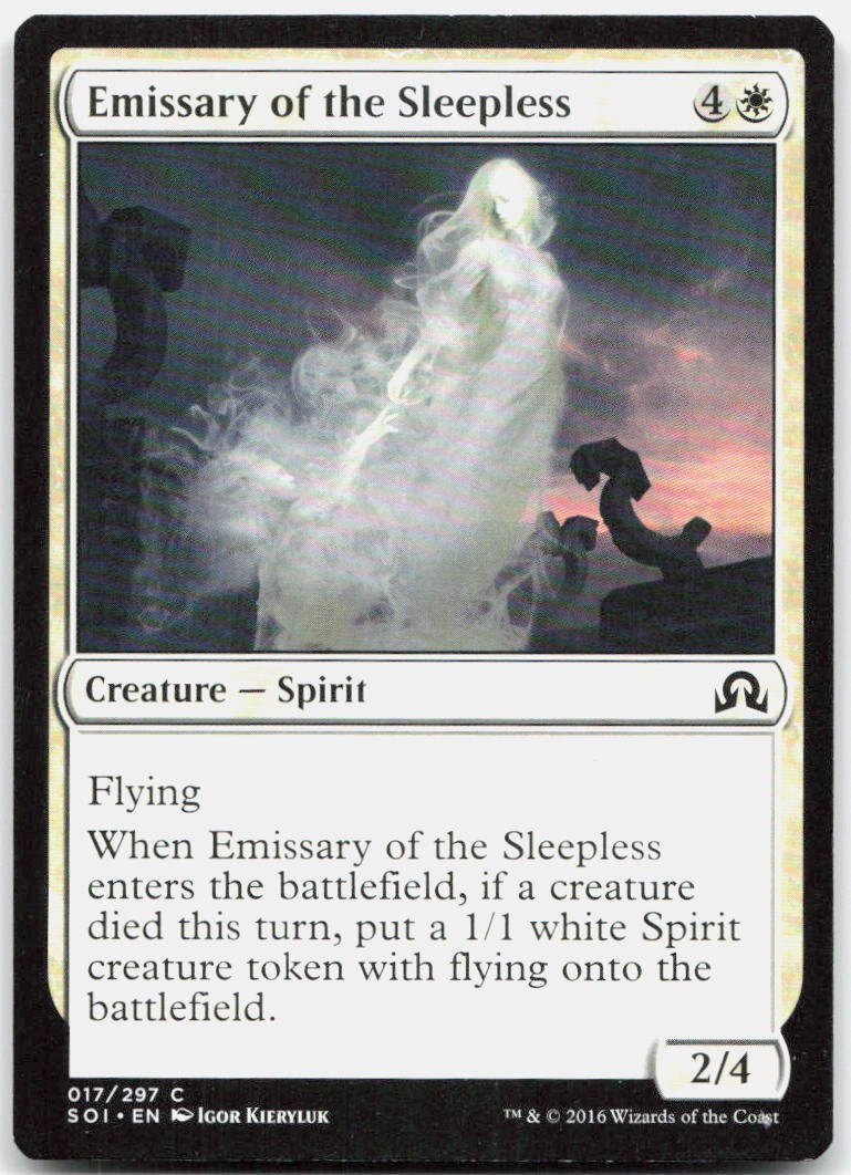 Emissary of the Sleepless C Shadows over Innistrad 17 NM Igor Kieryluk