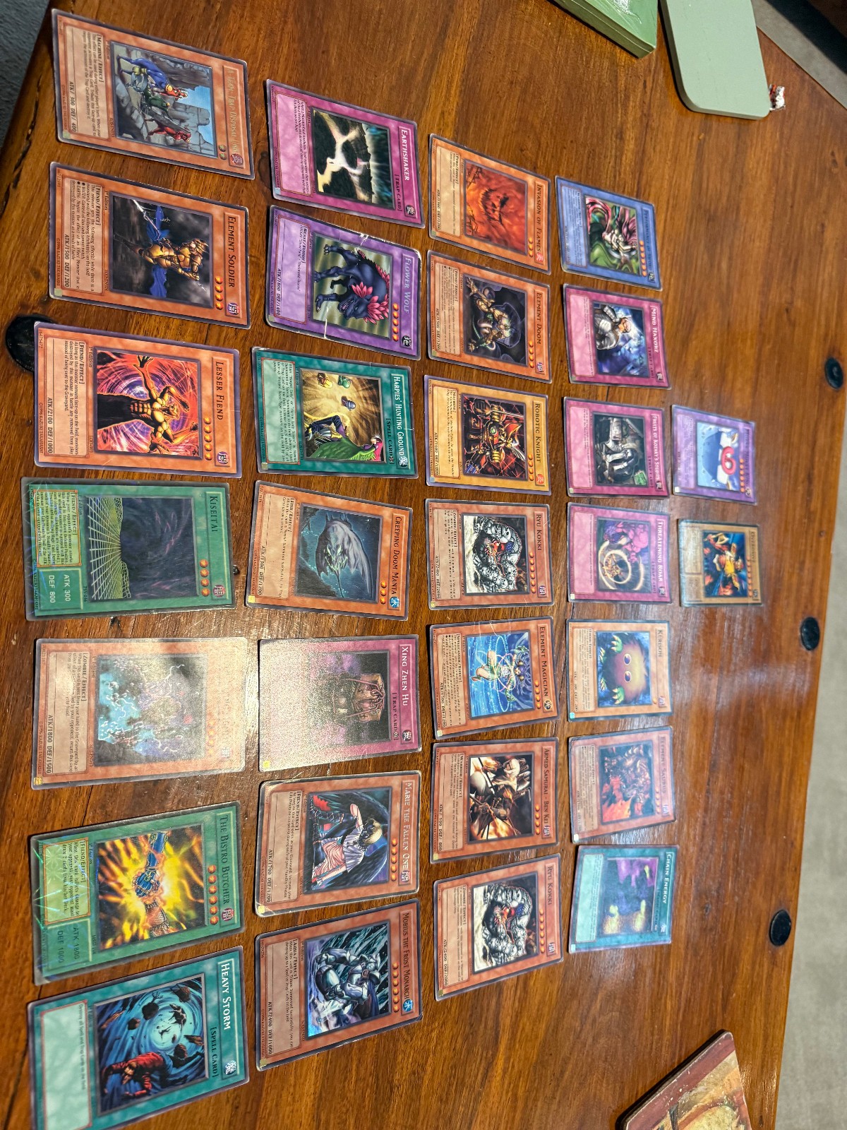 30x First Edition Yu Gi Oh cards