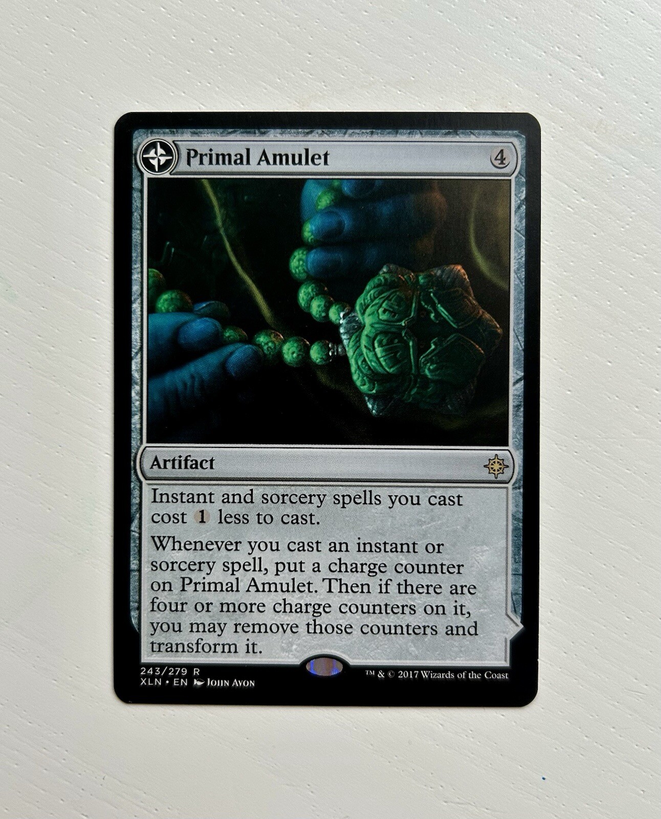 MTG: Primal Amulet / Primal Wellspring – Ixalan – Near Mint