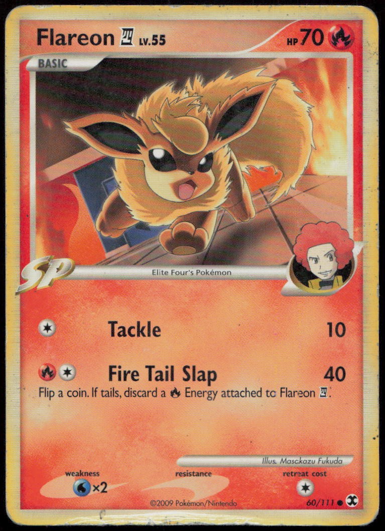 Flareon E4 60/111 DMG Rising Rivals Common Pokemon