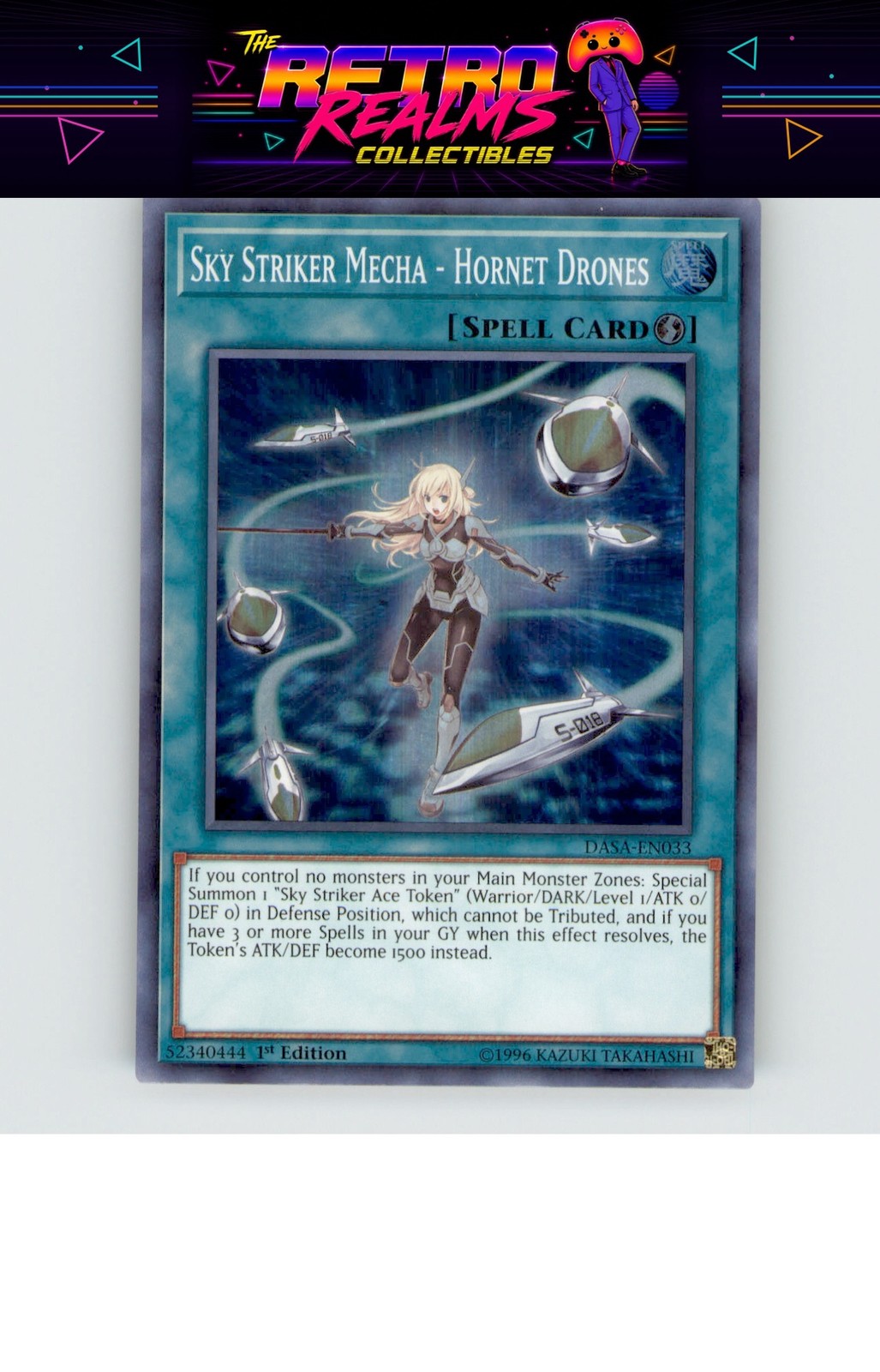 Sky Striker Mecha DASA-EN033 Super Rare Dark Saviors Lightly played b5-168