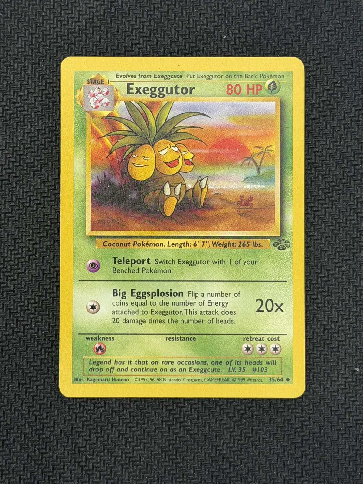 Pokémon TCG Base Set 2 #039/130 Exeggutor