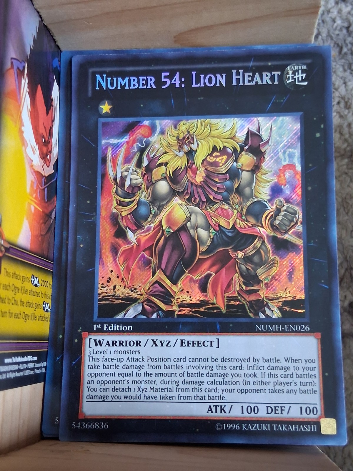 Number 54: Lion Heart NUMH-EN026 Number Hunters 1st Edition