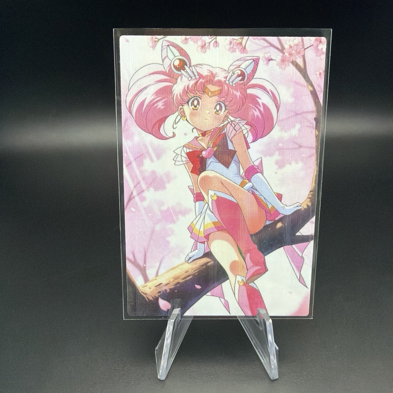 Sailor Chibi Moon Holographic Anime Collectible Trading Card