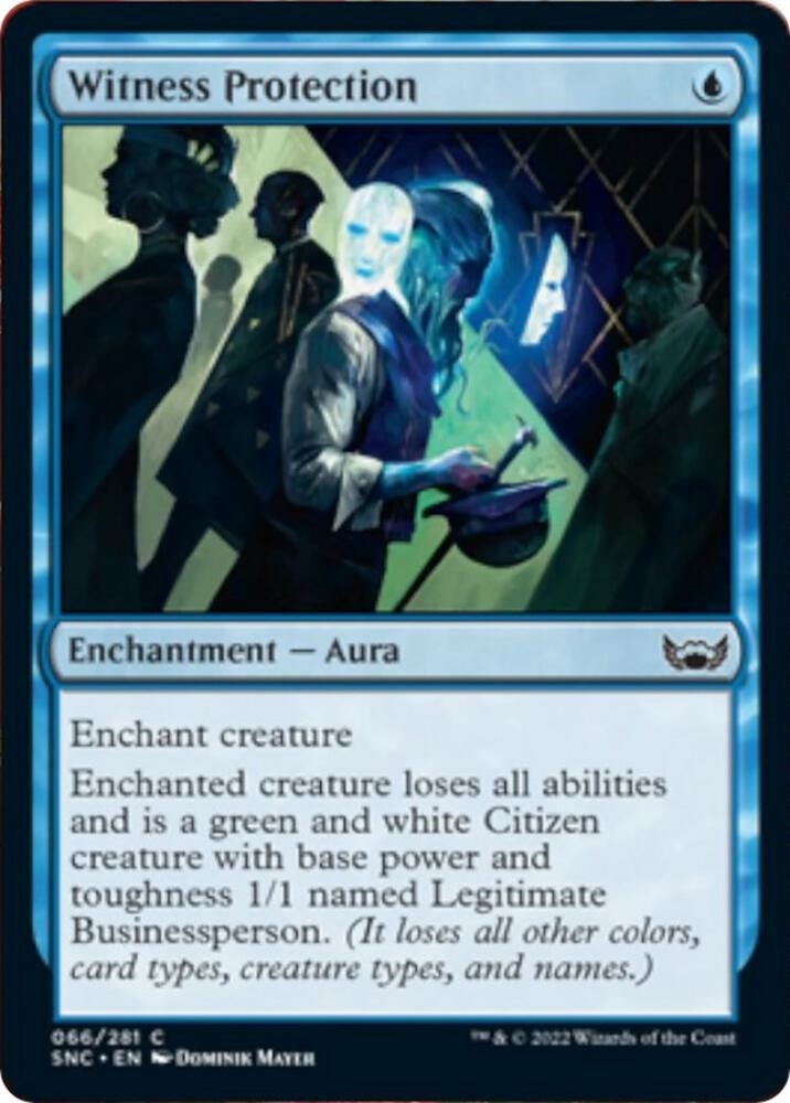 Witness Protection Streets of New Capenna Regular mtg