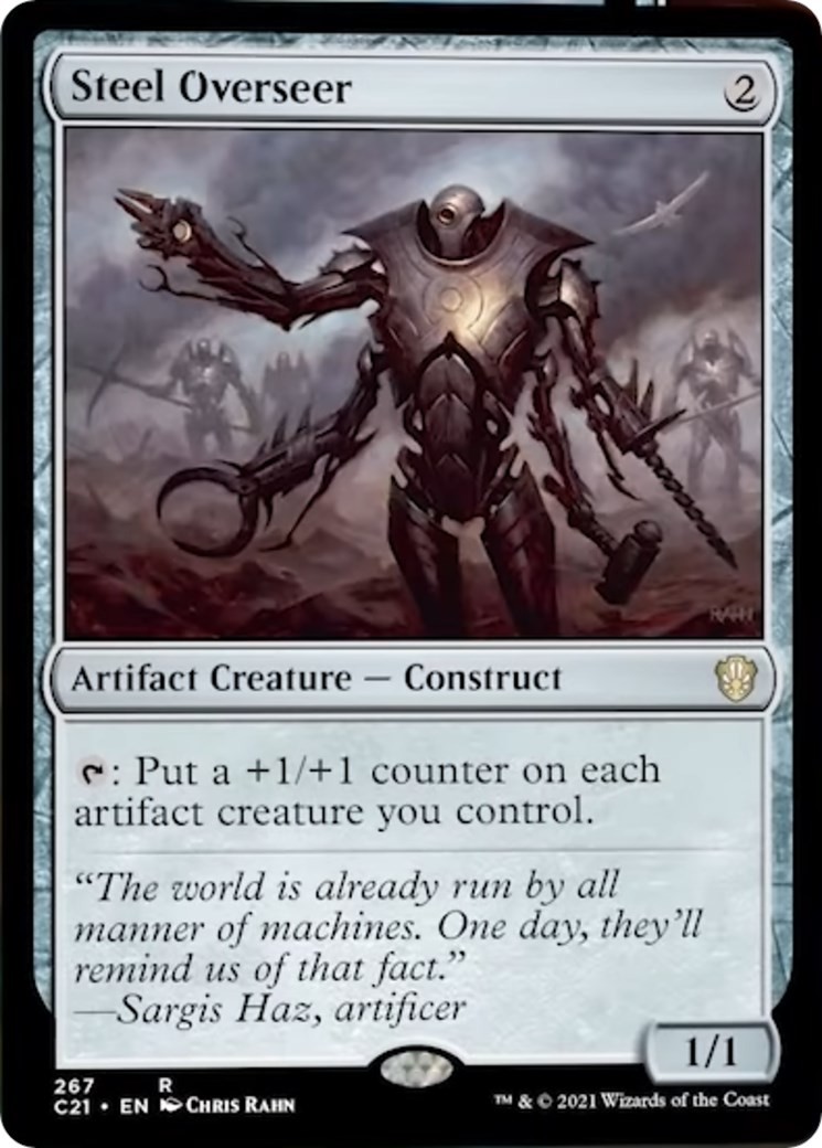 Steel Overseer Commander 2021 MTG 267 NM