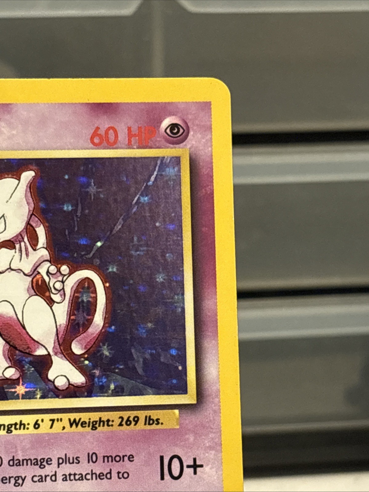 Pokémon TCG Mewtwo Base Set Holo 10/102 NM-LP