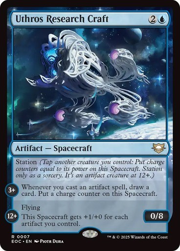 Uthros Research Craft NM RARE MTG Commander: Edge of Eternities Artifact Regular
