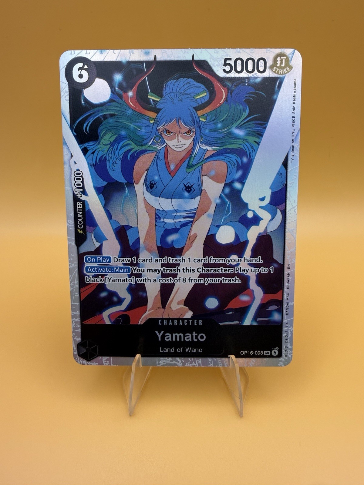 One Piece The Time of Battle Yamato (098) OP16-098 SR