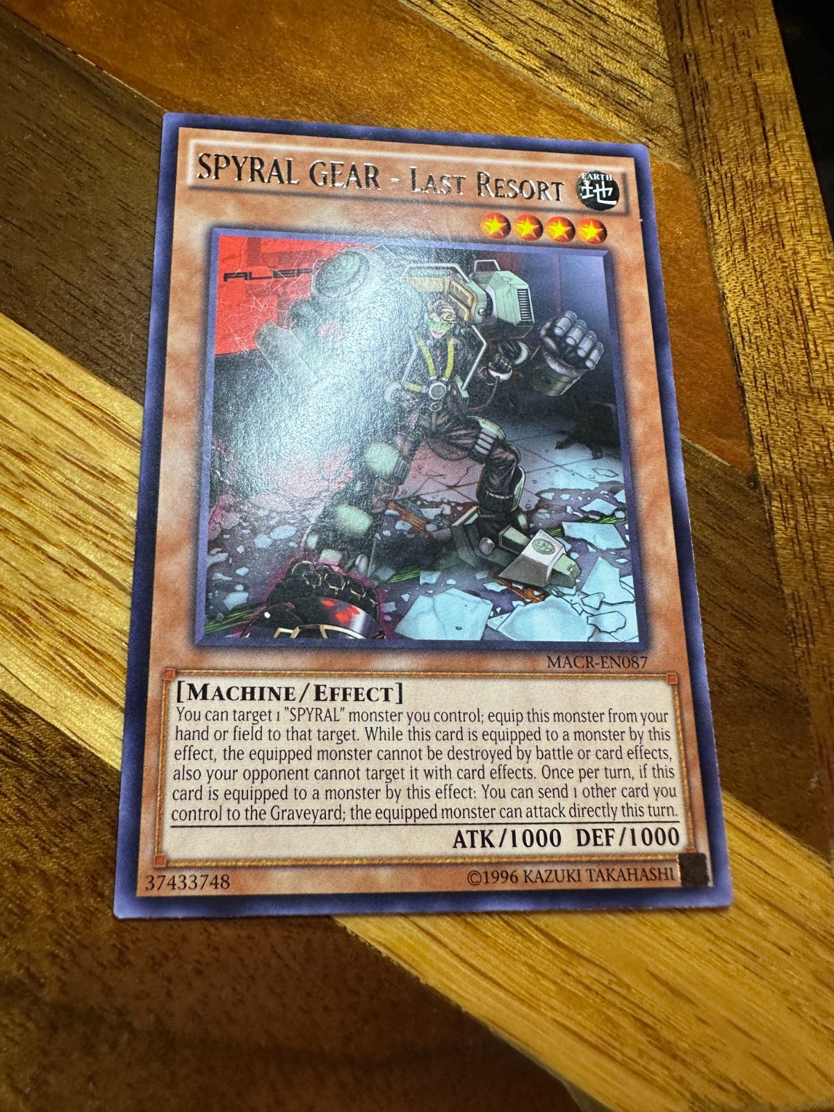SPYRAL GEAR – Last Resort MACR-EN087 Unlimited Edition Rare PL + BONUS
