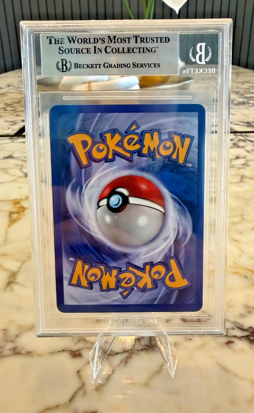 Pokemon Complete Set Team Rocket’s Entei, Suicune, Raikou EX BGS 9 Mint