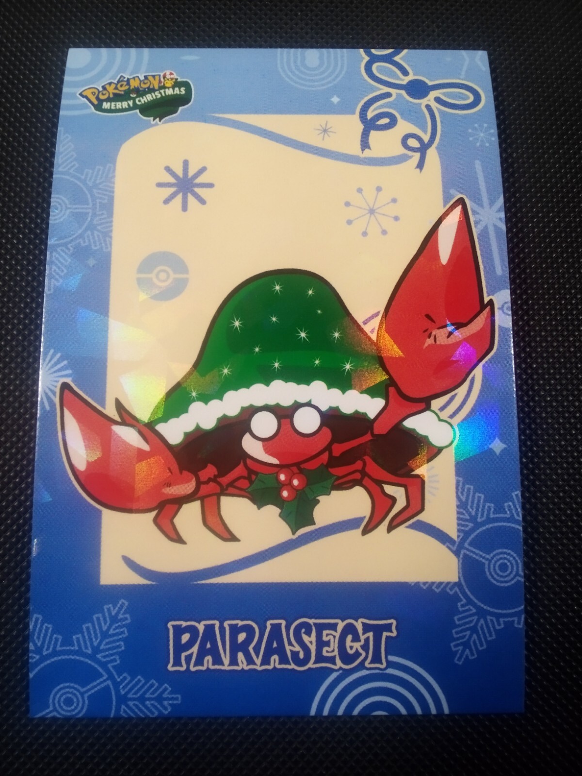 Pokemon 2024 Card Database Christmas Parasect Cracked Ice Holo Peru US Seller