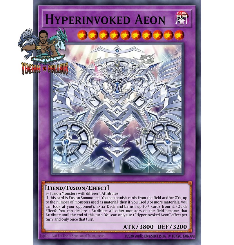 Yugioh! 1x Hyperinvoked Aeon CORI-EN033 Secret Rare 1st Ed NM