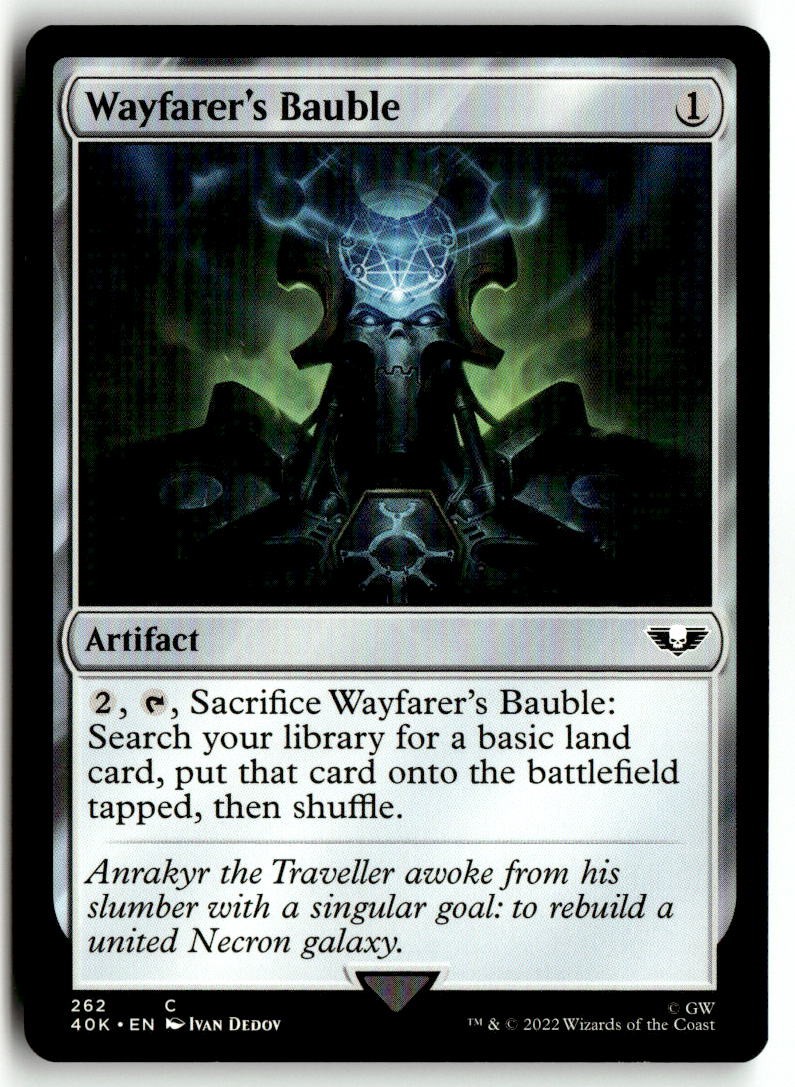 Wayfarer’s Bauble (262) LP 262 Warhammer 40,000 Magic: The Gathering