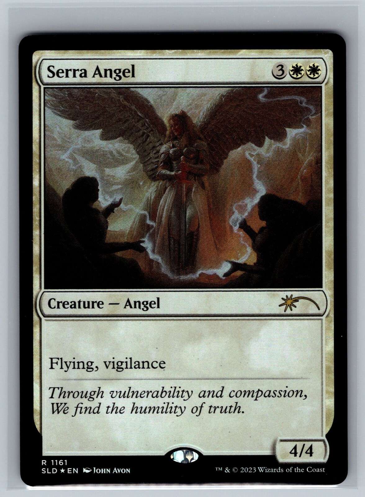 Serra Angel FOIL 1161 Magic Gathering Secret Lair MTG John Avon Artist Series