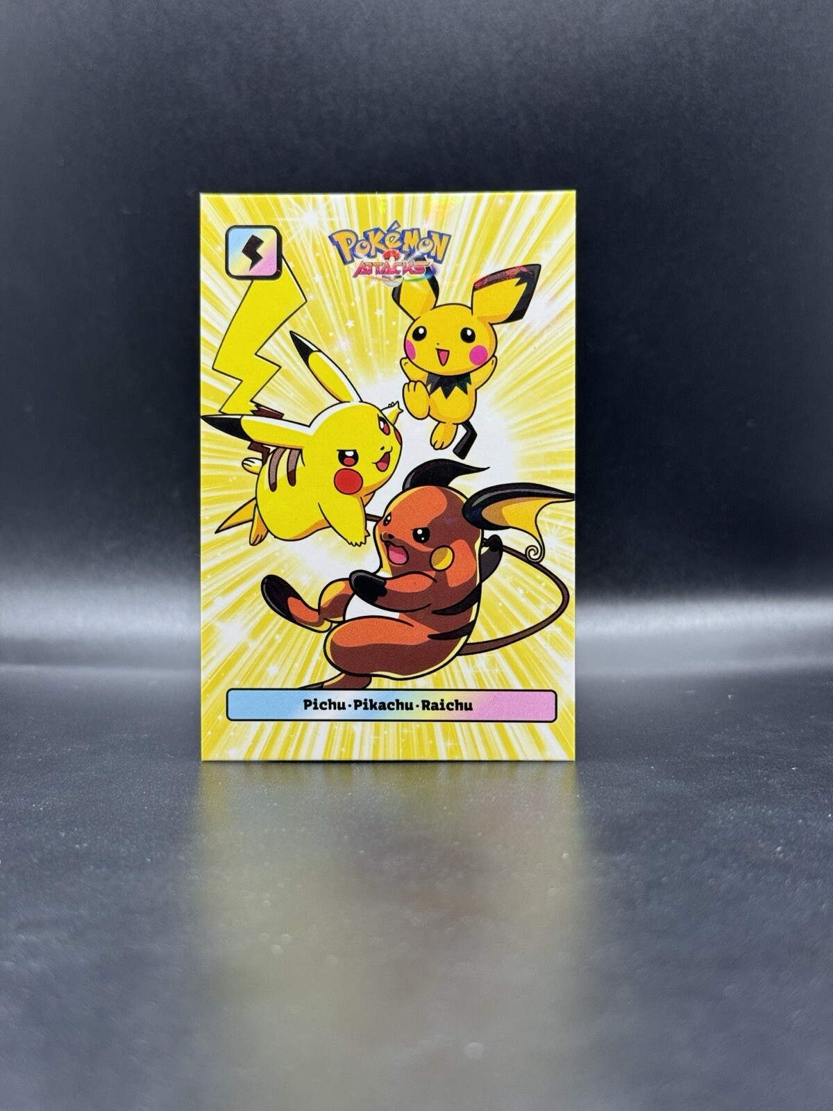 Pichu Pikachu Raichu Attacks 2 Database Johto Cracked Ice Holo Pokemon