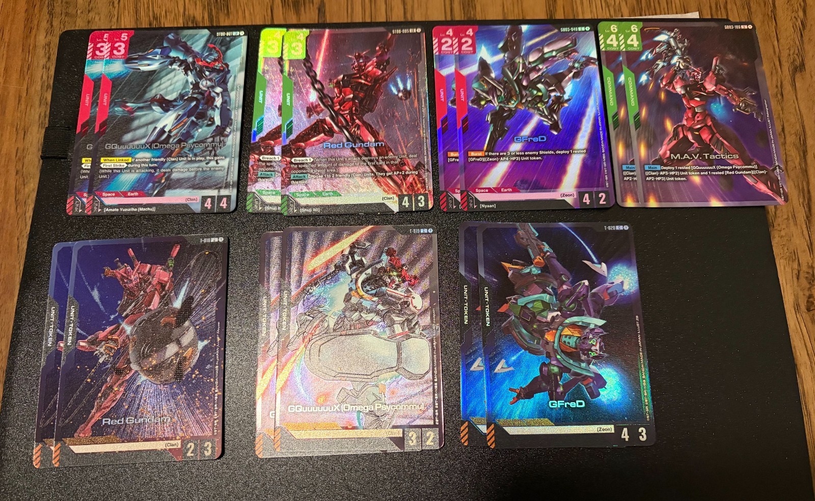 Gundam Premium Card Collection GQuuuuuuX Set PC02A USA SELLER English