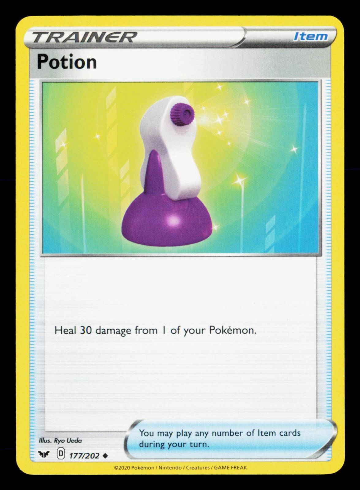 Potion (#42 Cinderace Stamped) 177/202 Promo Battle Academy 2022 Pokemon NM