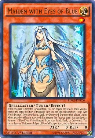 YUGIOH: 3x Maiden with Eyes of Blue Ultra Rare NM