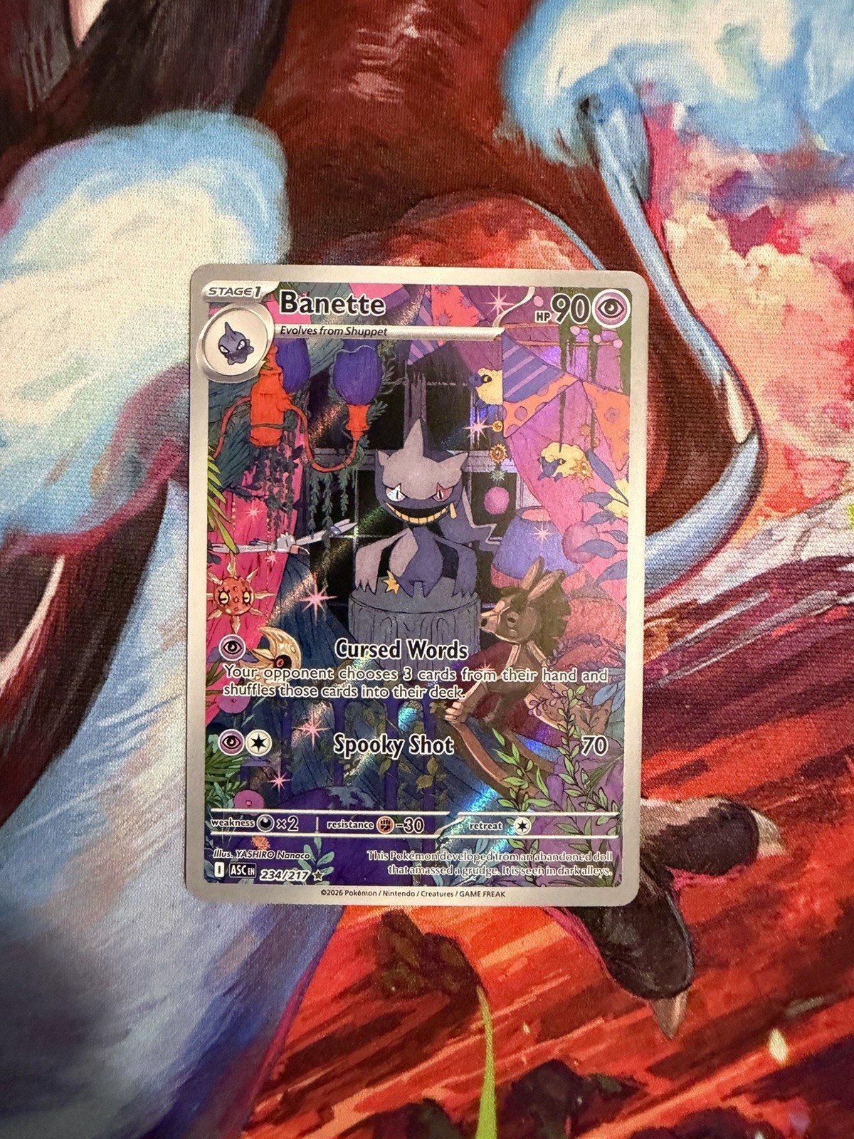 Banette 234/217 Illustration Rare – Ascended Heroes – Near Mint – Pokemon TCG